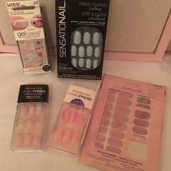 Other - ASSORTED nails and stickers